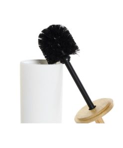 Scopino per il Bagno DKD Home Decor 10 x 10 x 38 cm Naturale Bianco Gres