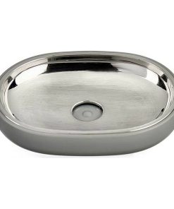 Portasapone Berilo Grigio Argentato Acciaio inossidabile Plastica 9,5 x 2,5 x 13 cm 13 x 2,5 x 9,5 cm (6 Unità)