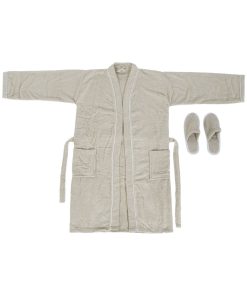 Accappatoio Home ESPRIT Beige Donna 400 g /m²