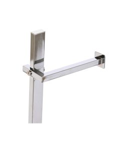 Porta Carta Igienica con Supporto per Scopino DKD Home Decor MDF Acciaio (18 x 119 x 70 cm)