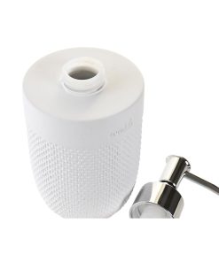 Dispenser di Sapone DKD Home Decor Cemento Bianco polipropilene