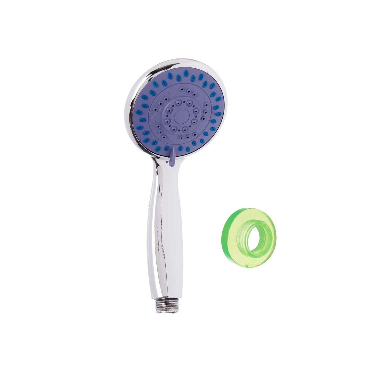 Soffione Berilo Viola Argentato Metallo 8,5 x 20 x 8,5 cm (12 Unità)