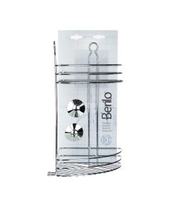 Supporto da Doccia Berilo Metallo Acciaio ABS 26 x 39 x 19 cm (6 Unità)