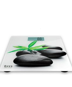 Bilancia Digitale da Bagno TM Electron Zen Grigio Slim (23 mm)