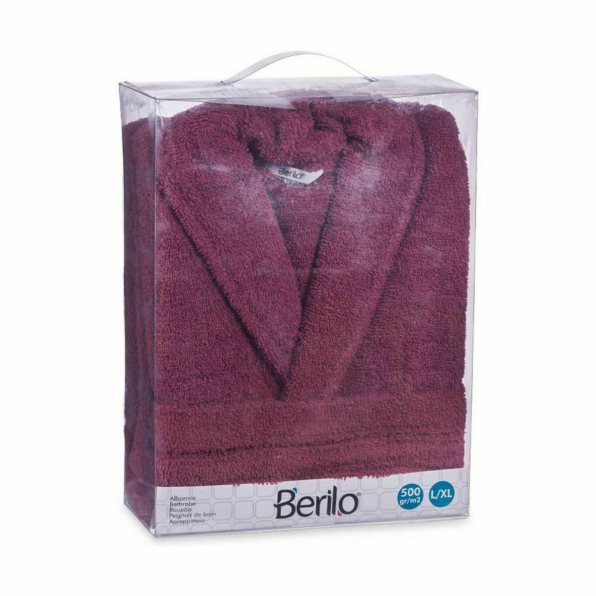 Accappatoio Berilo REF-9/LXL Rosso L/XL (6 Unità)