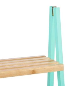 Scaffale da Bagno Berilo Naturale Menta 40 x 109,3 x 30 cm