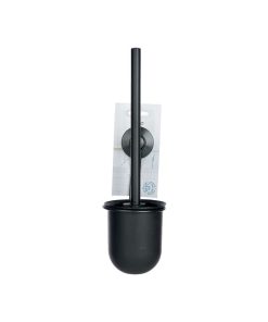 Scopino per il Bagno Berilo CN-W3100-15 Nero Acciaio ABS 10 x 36 x 10 cm (12 Unità)