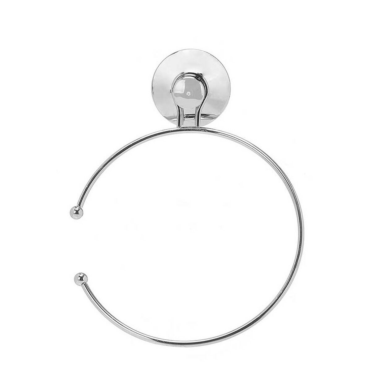 Porta asciugamani ad anello Berilo Acciaio ABS 16 x 20 x 4 cm (12 Unità)