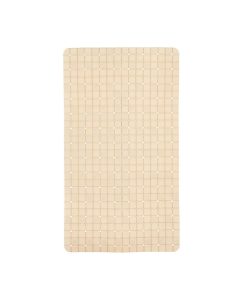 Tappetino Antiscivolo da Doccia Berilo Beige PVC 67,7 x 38,5 x 0,7 cm Quadri (6 Unità)