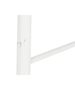 Portasciugamani da Terra DKD Home Decor Bianco Legno 53,5 x 4,5 x 176 cm