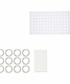 Set da Bagno Berilo Bianco PVC Polietilene EVA 28 x 42 x 6 cm (12 Unità)