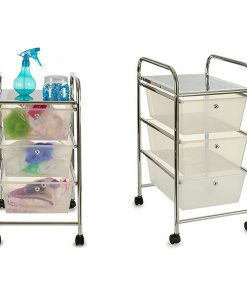 Cassettiera Berilo YS-A3CL Trasparente 3 cassetti