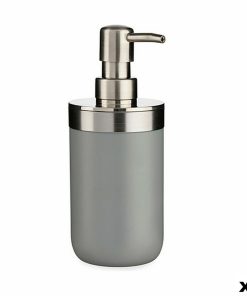 Dispenser di Sapone Berilo Grigio Plastica 350 ml 8 x 17 x 9 cm (6 Unità)