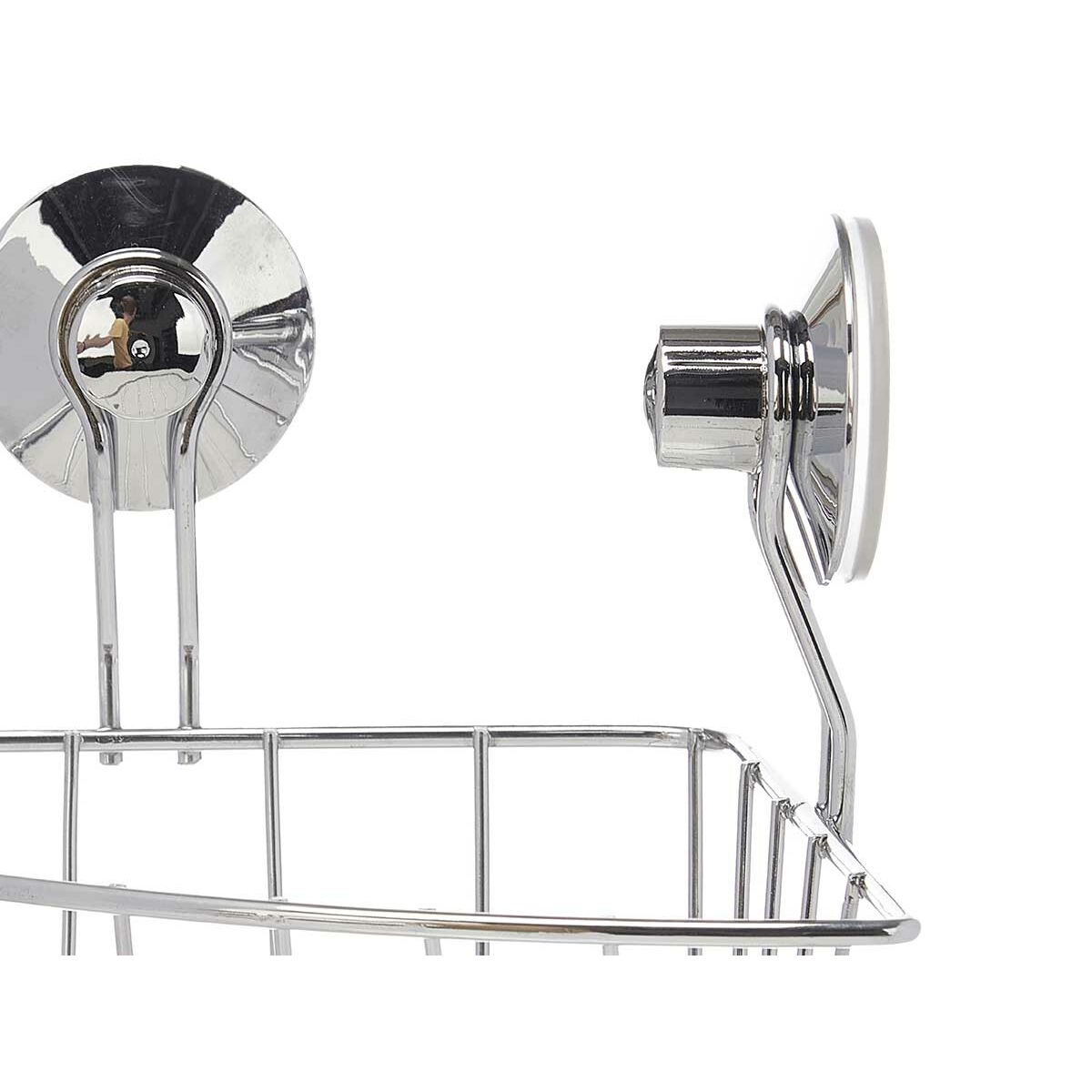 Supporto da Doccia Berilo Metallo Acciaio ABS 25 x 18,5 x 18 cm (12 Unità) - Image 3