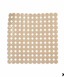 Tappetino Antiscivolo da Doccia Berilo Beige PVC 54 x 54 x 1 cm 6 x 55 x 6 cm (6 Unità)