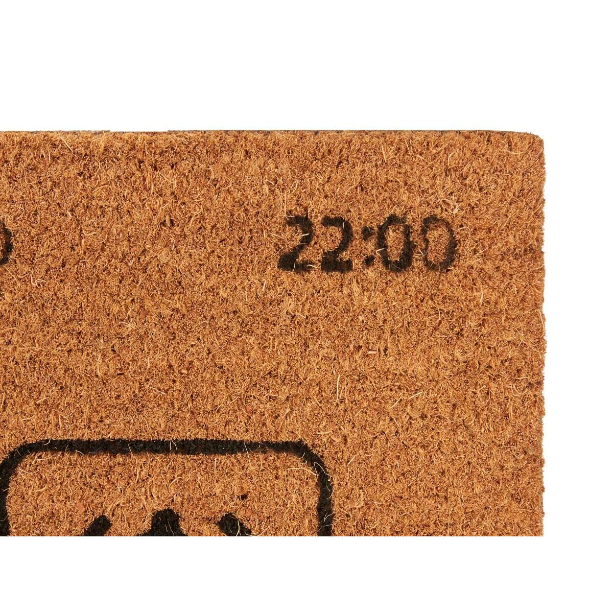 Zerbino Gift Decor Airplane Mode Giallo Nero Naturale PVC Fibra di cocco 60 x 1 x 40 cm (12 Unità) - Image 4