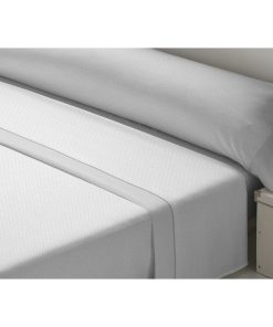 Set di Lenzuola D'Or JAZMIN Grigio Singolo Franela