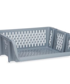 Cesto di verdure Kinvara Grigio polipropilene 30 x 13,5 x 38,7 cm (24 Unità)