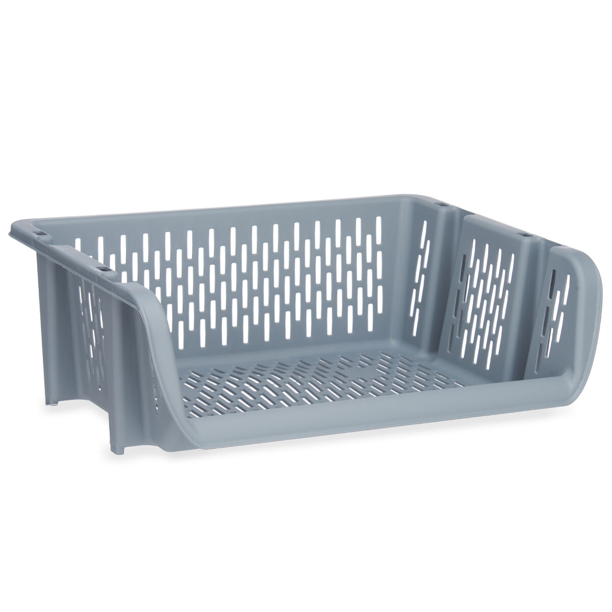 Cesto di verdure Kinvara Q-SHELF-2 Grigio polipropilene 30 x 13,5 x 38,7 cm (24 Unità)