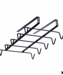 Appendino per tazze Kinvara W3924P-1 PDQ Nero Ferro 16 x 7 x 28,5 cm (8 Unità)