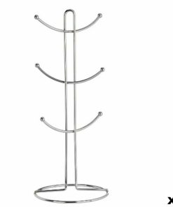 Appendino per tazze Kinvara W3154-1 Argentato Metallo 16 x 39 x 16 cm (6 Unità)