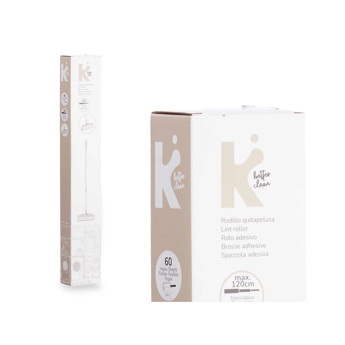 Levapelucchi Bianco 20 x 120 x 70 cm 20 x 117 x 6 cm Telescopico (12 Unità) - Image 2