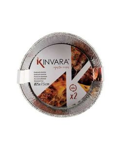 Set di vassoi per Alimenti Kinvara Monouso Rotondo 12 Unità