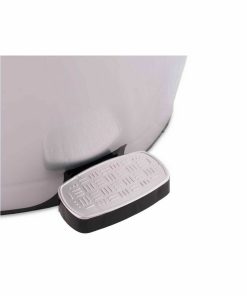 Cestino a pedale Berilo Argentato Plastica 11 L (6 Unità)