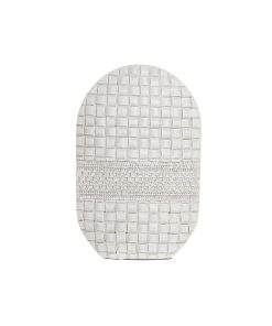 Vaso DKD Home Decor Bianco Resina Moderno 18 x 6 x 28 cm