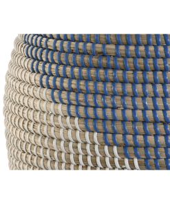 Vaso DKD Home Decor Azzurro Naturale Mediterraneo 31 x 31 x 50 cm