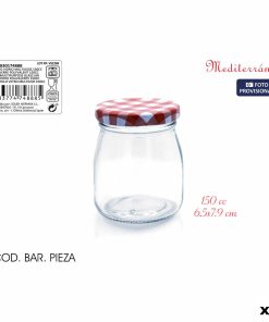 Barattolo Mediterraneo Vetro 150 ml (72 Unità)