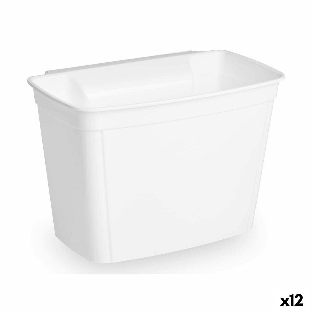 Supporto per Sacchetti di Spazzatura Kinvara Bianco Plastica 4 L (12 Unità) - Image 3