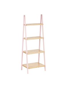Scaffale da Bagno Berilo Rosa Naturale 40 x 109,3 x 30 cm