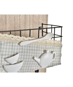 Appendiabiti da parete DKD Home Decor Legno Metallo 23 x 9 x 36 cm