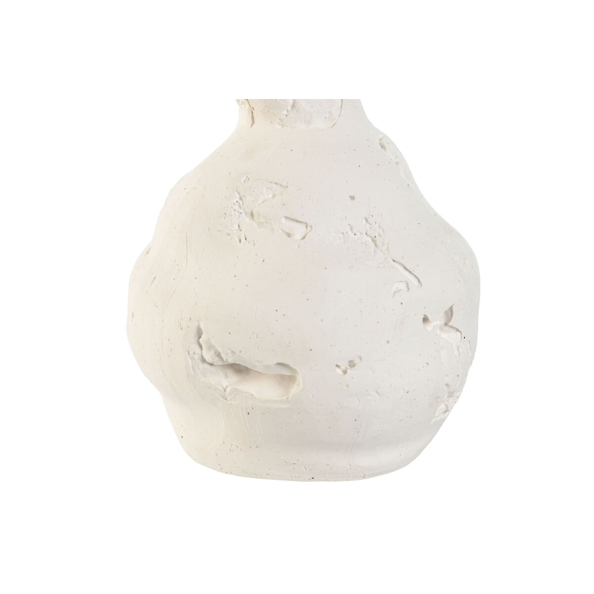 Vaso Home ESPRIT Bianco Ceramica Stile artigianale 13 x 13 x 24 cm - Image 2