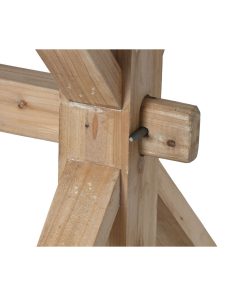 Tavolo da Pranzo Home ESPRIT Naturale Legno 200 x 100 x 80 cm