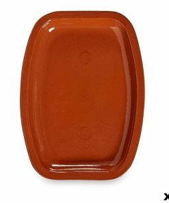 Pirofila da Forno La Dehesa Argilla cotta 26 x 3,5 x 35 cm 35 x 20,8 x 25,5 cm 35 x 3,5 x 25,5 cm (6 Unità)