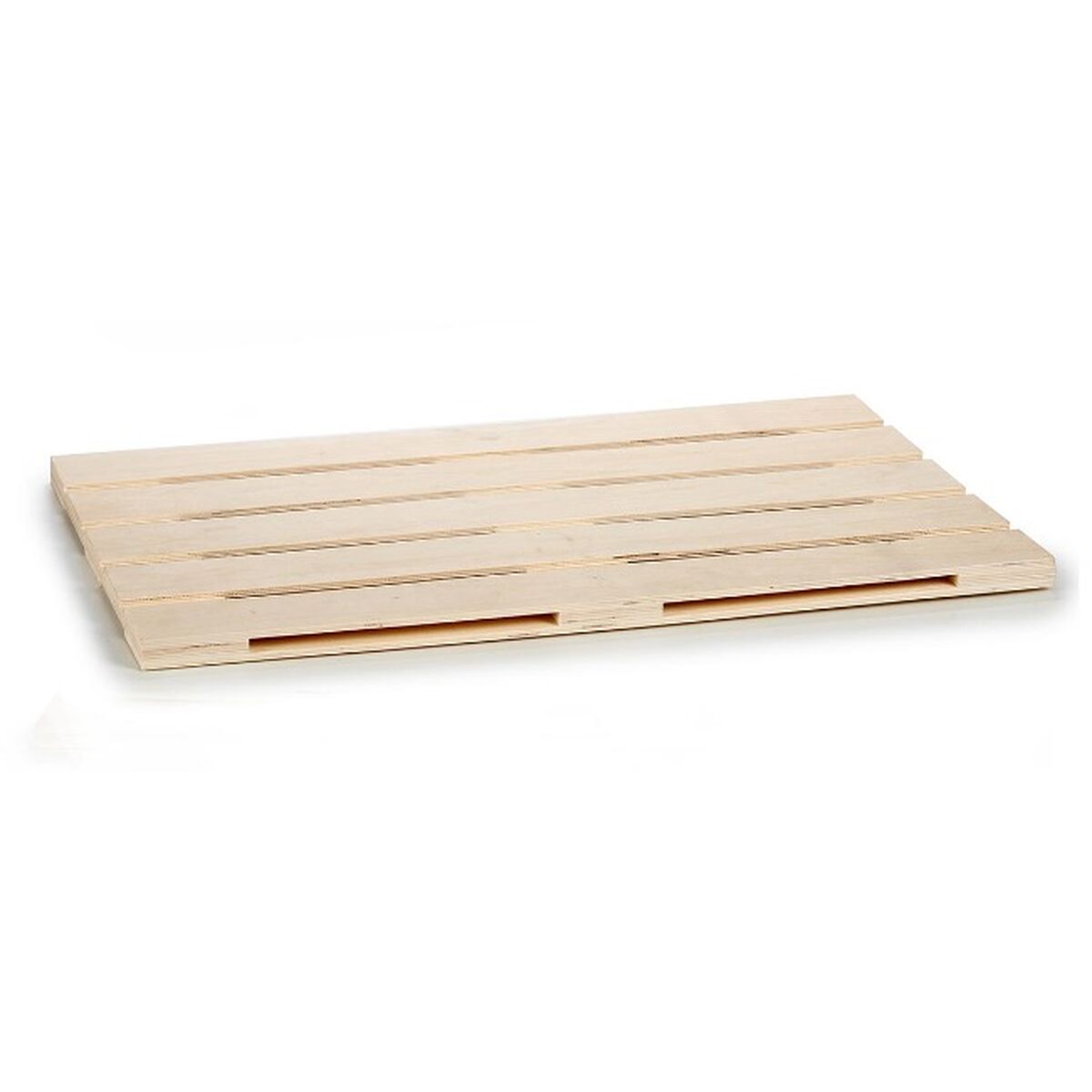 Vassoio per aperitivi Gift Decor Marrone Legno 40 x 2 x 60 cm (12 Unità) - Image 3