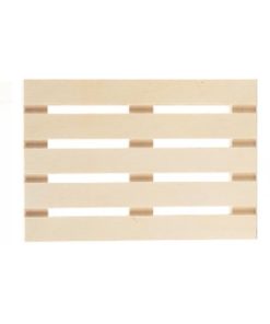 Vassoio per aperitivi Gift Decor Marrone Legno 40 x 2 x 60 cm (12 Unità)