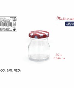 Barattolo Mediterraneo Vetro 50 ml (96 Unità)