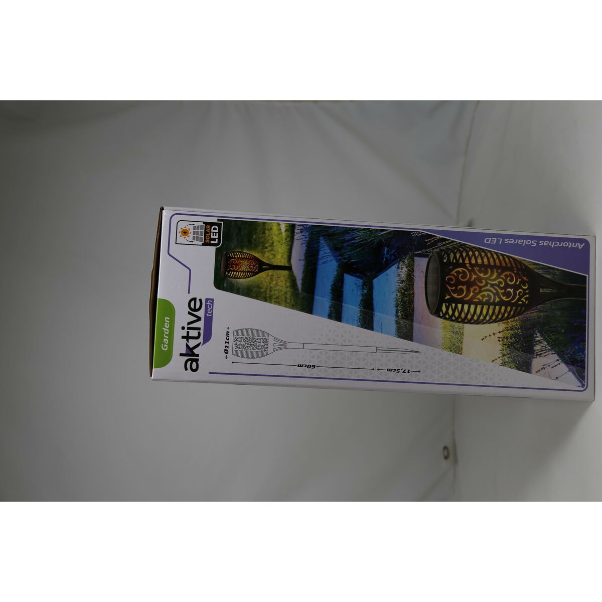 Set di picchetti solari da giardino Aktive 51 Plastica 11 x 77,5 x 11 cm (4 Unità) - Image 6