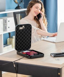 Cassaforte Portatile con Cavo di Sicurezza Prisaven InnovaGoods