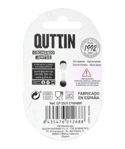 Apriscatole Quttin Rosso Farfalla Pieghevole 7 x 4 x 0,3 cm (24 Unità)