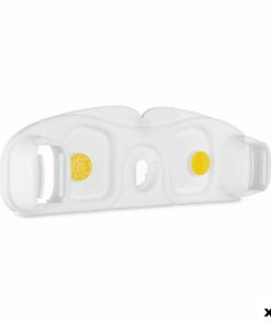 Supporto da Parete per Scope Bianco Grigio polipropilene 30 x 4,5 x 10 cm (12 Unità)