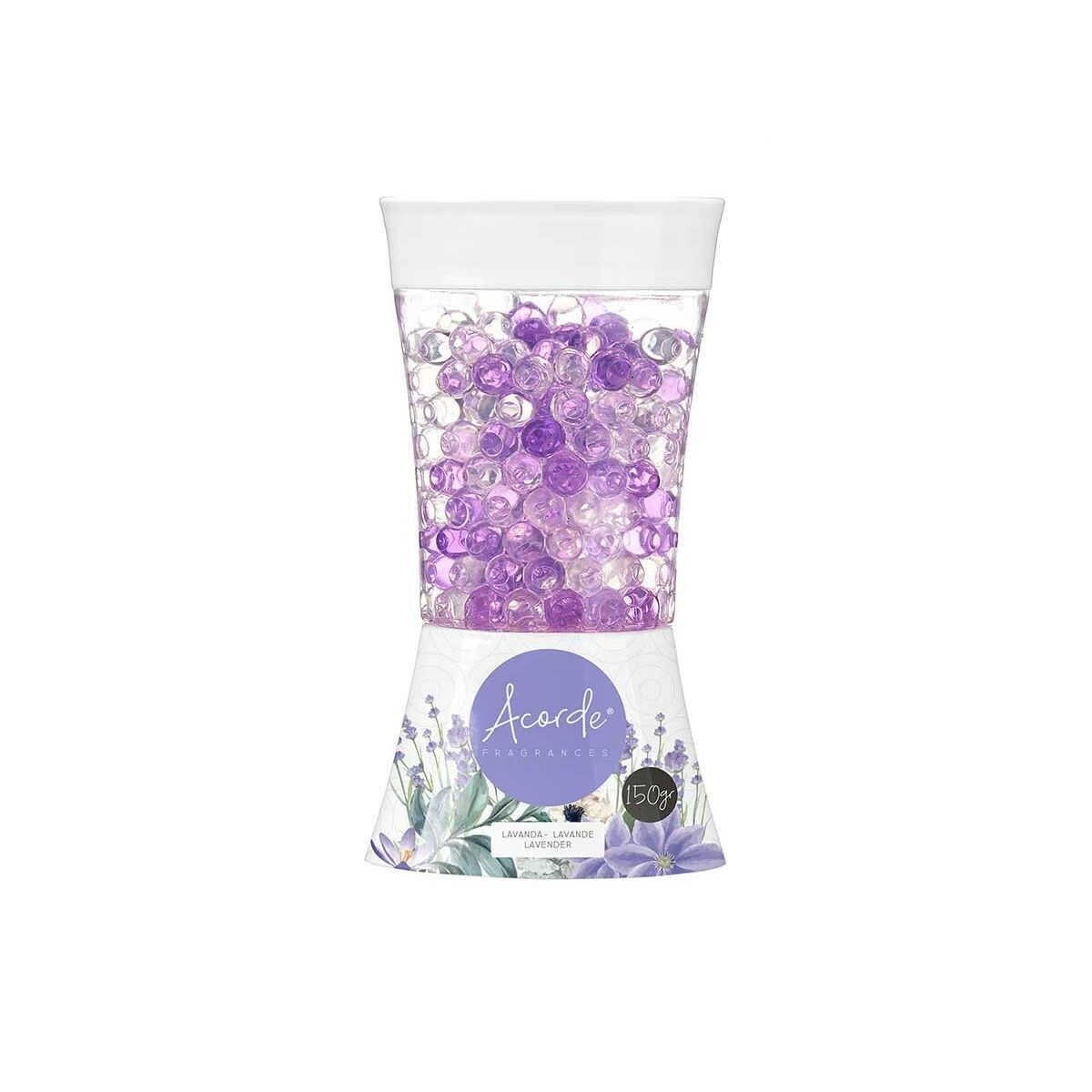Deodorante per Ambienti Acorde Lavanda 150 g Gel (12 Unità)