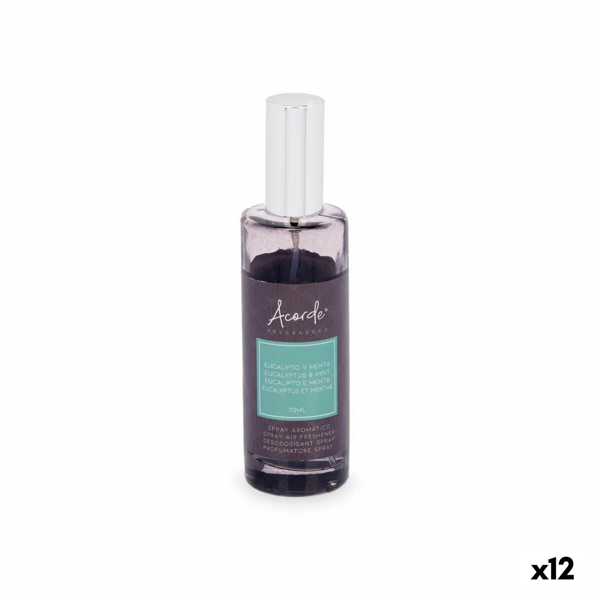 Diffusore Spray Per Ambienti Acorde Eucalipto Menta 70 ml (12 Unità) - Image 3