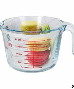 Caraffa Dosatrice Quttin 1 L Vetro (6 Unità)