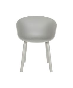 Sedia da Sala da Pranzo DKD Home Decor Grigio chiaro 56 x 58 x 78 cm 60 x 55 x 78 cm