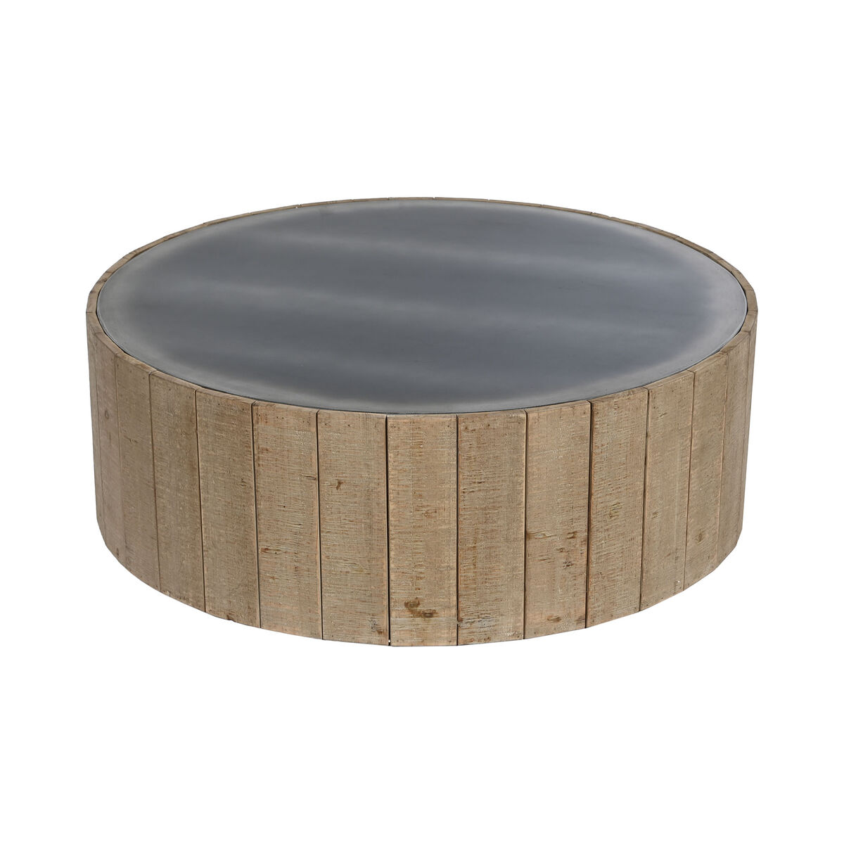 Tavolino da Caffè Home ESPRIT Abete Legno MDF 90 x 90 x 30 cm