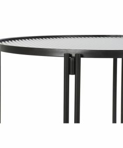 Tavolino da Caffè DKD Home Decor Metallo Cristallo 63 x 63 x 46 cm